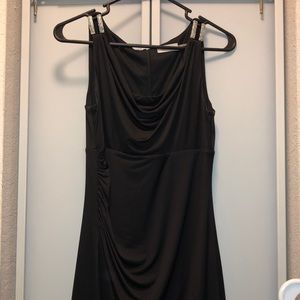 Calvin Klein black sleeveless cocktail dress
size 4